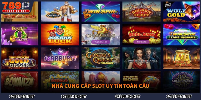 Nhà cung cấp slot uy tín toàn cầu
